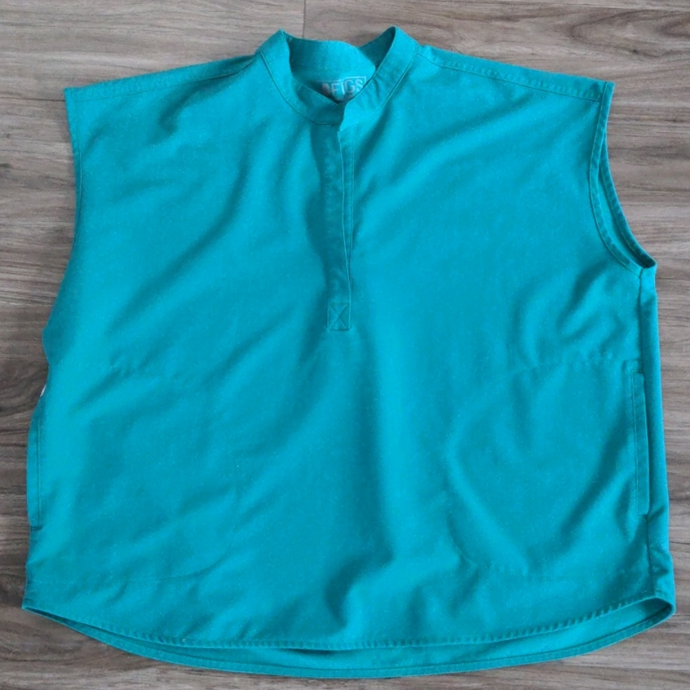 COPY - Figs Hunter Green Rafaela Scrub Top 2xl (Second Top)